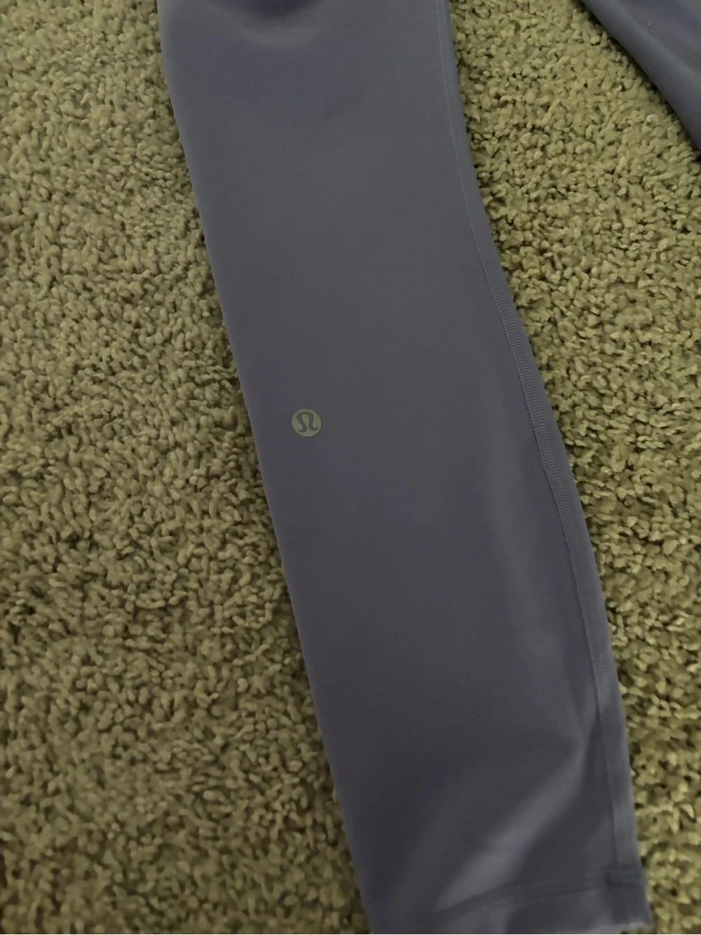 Lululemon High-Waist Athletic Leggings in Slate Blue w/side pockets size 4